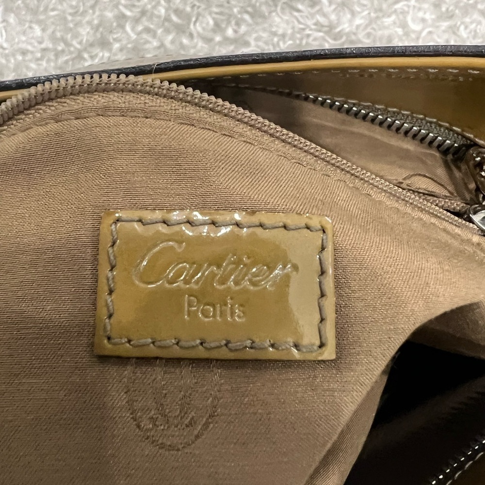 CARTIER Marcello Leather Handle Bag - Picture 11 of 13